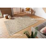 In - und Outdoor Teppich Sues Polypropylen - Creme / Beige - 80 x 200 cm