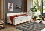 Canapé convertible Cabana Velours côtelé Poppy: Beige - Largeur : 105 cm