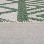 Laagpolig vloerkleed Teo polyester / katoen - groen - 120 x 170 cm - Groen - 120 x 170 cm