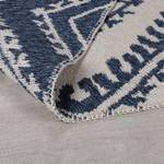 Tapis Alix Polyester / Coton - Bleu marine - 80 x 150 cm - 80 x 150 cm