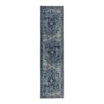 Laagpolig vloerkleed Antique Traditional acryl / polyester / katoen - blauw - 120 x 170 cm - Blauw - 60 x 230 cm