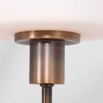 Lampe Ancilla hauteur 33 cm Fer / Verre dépoli - Cuivre - 1 ampoule - Cuivre