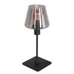 Lampe Ancilla hauteur 33 cm Fer / Verre dépoli - Noir - 1 ampoule - Noir