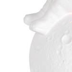 Lampe Jazz Astronaut Porcelaine / Coton - Blanc - 1 ampoule