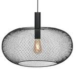 Suspension Cloud Fer / Coton - Noir - 1 ampoule