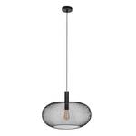 Suspension Cloud Fer / Coton - Noir - 1 ampoule