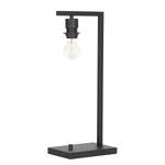 Lampe Stang sans abat-jour Fer / Coton - Noir - 1 ampoule - Hauteur : 48 cm