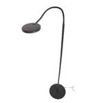 Lampadaire Platu Fer / Coton - Noir - 1 ampoule - Noir