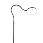 Lampadaire Platu Fer / Coton - Noir - 1 ampoule - Noir