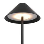 Lampe Ancilla hauteur 30 cm Fer / Coton - Noir - 1 ampoule