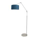 Lampadaire Prestige Chic A Fer / Polyester - Turquoise / Argenté - 1 ampoule - Turquoise / Argenté