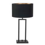 Lampe Stang hauteur 57 cm Fer / Polyester - Noir - 1 ampoule - Noir