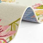 In-& outdoorvloerkleed Flowers & Leaves polyester/polypropeen - wit/meerdere kleuren - 120 x 180 cm