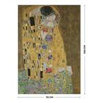 Leinwandbild Klimt) (Gustav Kuss Der