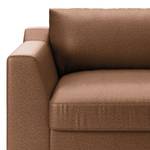 1,5-Sitzer Sofa Dixwell Antiklederlook - Microfaser Taeko: Braun - Armlehne davorstehend links