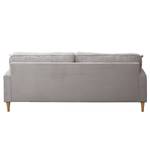 2-Sitzer Sofa Bethania Cordstoff Lola: Hellgrau