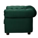 Fauteuil Upperclass Velours Ravi: Vert vieilli