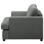 Fauteuil XXL Nerpio Velours Vaia: Gris