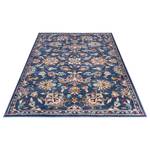 Oosters vloerkleed Caracci polypropeen - Donkerblauw - 57 x 90 cm