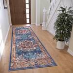 Orientteppich Maderno Polypropylen - Jeansblau - 80 x 240 cm