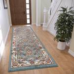 Tapis oriental Reni Polypropylène - Bleu ciel - 80 x 240 cm