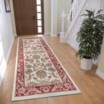 Orientteppich Reni Polypropylen - Beige / Rot - 80 x 240 cm