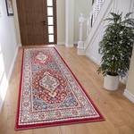 Tapis oriental Mochi Polypropylène - Rouge / Blanc - 80 x 240 cm