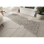 Kurzflorteppich Sand Polypropylen - Creme / Beige - 120 x 170 cm