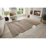 Kurzflorteppich Jord Polypropylen - Beige / Braun - 120 x 170 cm