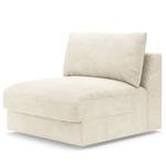 Ecksofa Dixwell Cordstoff Lizza: Weiß