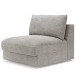 Ecksofa Dixwell Cordstoff Lizza: Hellgrau