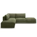 Ecksofa Dixwell Cordstoff Lizza: Olive