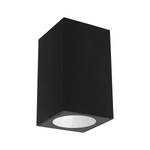 Lampada da parete Flame Alluminio - Antracite - 1 punto luce - Color antracite