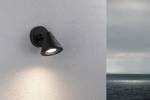 Lampada da parete Trian Alluminio - Grigio - 1 punto luce
