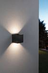 Lampada da parete Cybo Alluminio - Grigio - 1 punto luce