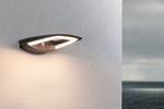 Wandlamp Akena 3000 aluminium - grijs - 1 lichtbron