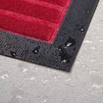 Deurmat Striped polyester - Rood/zwart - 80 x 120 cm