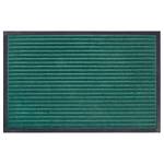 Deurmat Striped polyester - Groen/zwart - 40 x 60 cm