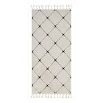 Tappeto Moroccan Choice Fibra sintetica - Bianco / Nero - 100 x 200 cm