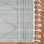 Tapis épais Moroccan Lifestyle Fibres synthétiques - Blanc / Noir - 100 x 200 cm