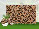 Look Leopard Kokos Fußmatte