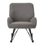 Fauteuil à bascule Timely Gris - Peluche