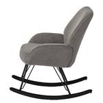 Fauteuil à bascule Timely Gris - Peluche