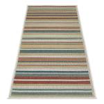 Kurzflorteppich Sedona Polypropylen - Mehrfarbig / Beige - 80 x 200 cm