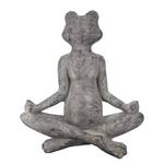 Yoga Frosch Skulptur