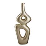 Vase Formas Aluminiumguss - Champagner - 7 x 29 cm