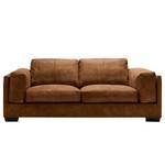 3-Sitzer Sofa Jampaw Echtleder Fortesa: Braun