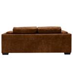 3-Sitzer Sofa Jampaw Echtleder Fortesa: Braun