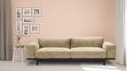 Big-Sofa Soneno Echtleder Fortesa: Sand