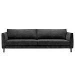 Big-Sofa Esquire Echtleder Fortesa: Schwarz